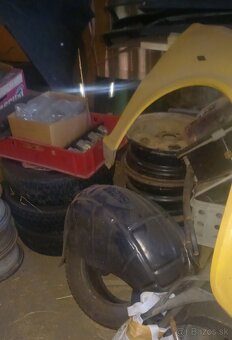 Skoda 120l predny pravý blatnik+plastove podblatniky - 7