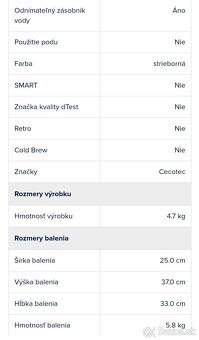 Predám pákovy kávovar - 7