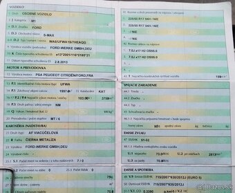 predám MOTOR UFWA FORD S-MAX 2.0 TDCI 2013 TRYSKY, DVERE, PR - 7