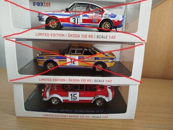 Predám modely aut Škoda a UVMV GT 1:43. - 7