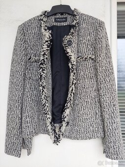 Dámsky kabát flaušový - 7