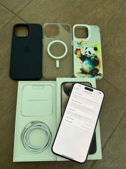 Apple iPhone 15 Pro Max 256GB Natural Titanium- top - 7