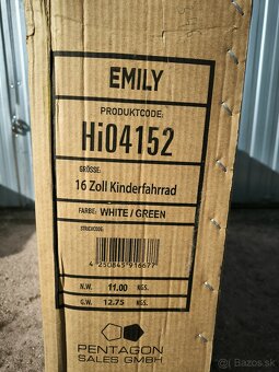 Nový detský bicykel Hi5Five Emily 16" - 7