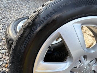 5x112 17 Audi originál zimné pneu Continental Winter šport - 7