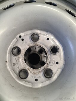 5X112 R16 PLECHY ORG MERCEDES+ ZIMNE  PNEU 205/65R16c - 7