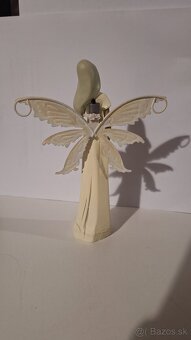 Tri anjelské figúrky + krížik ako darček - 7