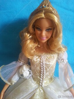 Zberatelska Barbie Basics , svadobne saty pre Barbie - 7