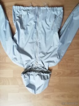 Nova slabo modra vetrovka Amisu, kozenkova bunda - 7