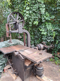 Predám starožitný drevoobrábací kombinovaný stroj - 7