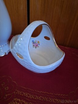 Porcelánová váza dóza Československo - 7