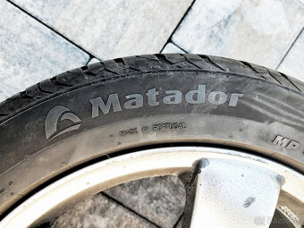 Sada: elektrony AEZ 17" KBA 46082 +letné pneumatiky Matador - 7
