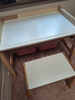 Stolik so stolickou ikea - 7