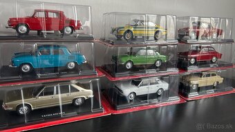 Modely osobné automobily Škoda, Tatra 1/24 - 7