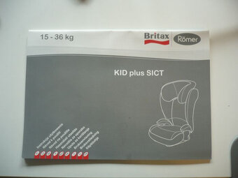 Autosedačka Britax Romer KID plus SICT - 7