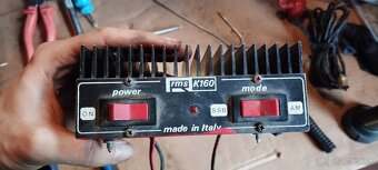 CB vysielačka + anténa + zosilňovač + rádio - 7