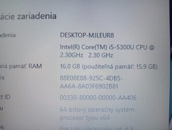HP elitebook 840 G2 / 16gb ram / Intel core i5 / 256gb ssd- - 7