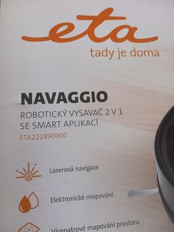 Robotický vysávač Eta Navaggio 2228 90000 - 7