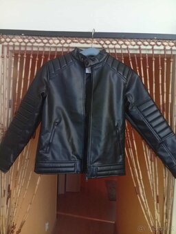 Krásna detská kož.bunda- pre chlapca - 7