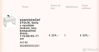Konferenčný stolík - 7