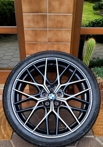 alu R20 5x112, (zimné pneu Nokian 245/40) BMW X3 + X4 TOP - 7