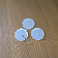 Handmade minimalisticka menovka na svadobny pohar - 7