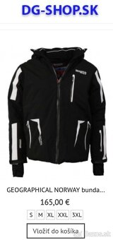 Zimná pánska vodeodolná vetrovka GEOGRAPHICAL NORWAY veľ.XXL - 7