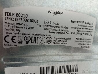 Pračka Whirlpool - 7