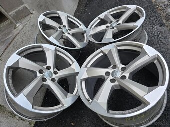 kolesá Audi A8 5x112 r20 Turbine,Rotor S-Line Matte Grau - 7