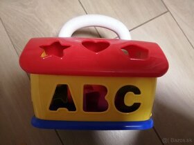 Vkladačka Tupperware a domček čísla tvary písmená - 7