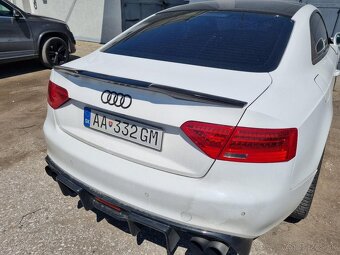 AUDI A5 S5 RS5 B8 B8 5 spoiler kridlo lipko na kufor - 7