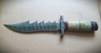 VEĽKÝ Damaškový lovecký nôž - 7