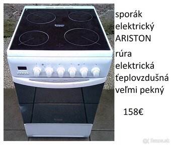 predám sporák aj s káblom rovno do zásuvky 230V - 7