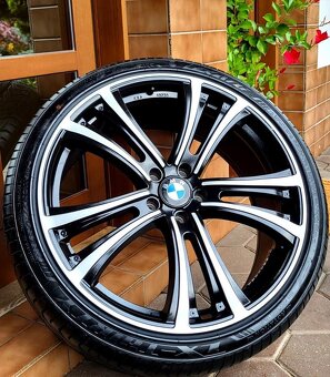 Alu R22 5x120 + letné pneu - BMW X5 + Range rover /Sport... - 7