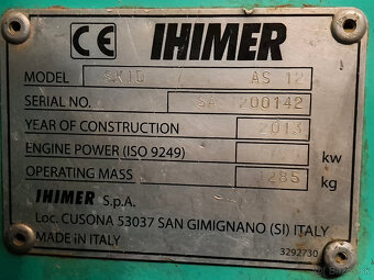 Šmykový nakladač   IHI AS12 - 7