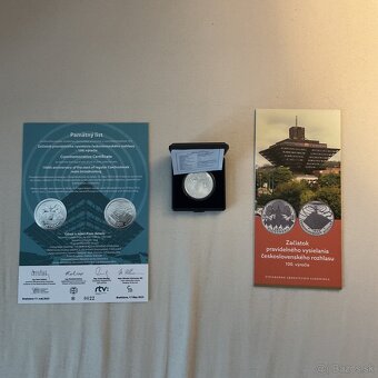 Predam 10€ a 20€  strieborne mince - 7