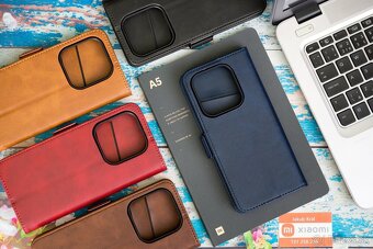 Zatváracie puzdro s bočným pásikom pre Xiaomi, Redmi a Poco - 7