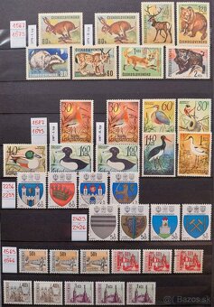 Známky ČESKOSLOVENSKO – 4 - 7