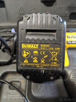 vŕtačka / skrutkovač Dewalt DCD733C2 14,4 V - 7