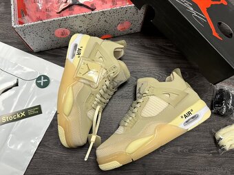 Jordan x Off-White Air Jordan 4 Retro tenisky - 7