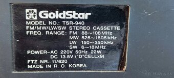 Radiomagnetofon Gold Star - 7