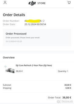 Dji Neo dron +4ks bateriek - 7