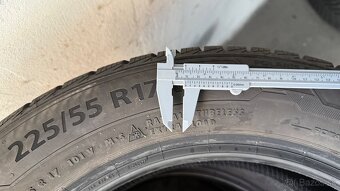 225/55 r17 zimné pneumatiky - 7