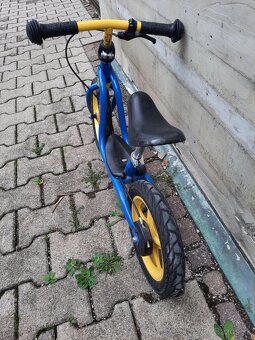 Modré odrážadlo značka PUKY, veľkost 12" - 7