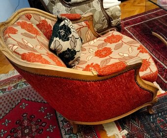 Starožitná sedacia súprava za bezkonkurenčnú cenu - 7