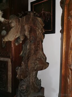 Baroková drevorezba Mária Immaculata na predaj - 7