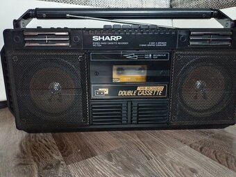 Sharp WQ T234 radiomagnetofon retro kazeťák - 7