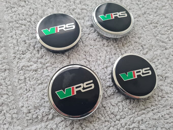 Stredové krytky - pukličky kolies ŠKODA / VRS - 7