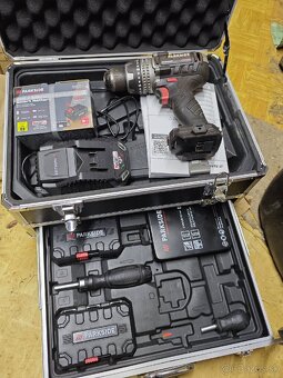 Parkside aku vŕtačka + nabíjačka + batéria - 7