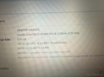 Dell Latitude E6440 i5 / 8GB / SSD / Win11 originál - 7