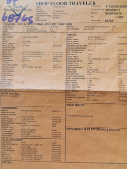 Fender stratocaster 57 relic custom shop - 7